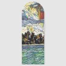 Abstrato Caribe Beach Brick Art