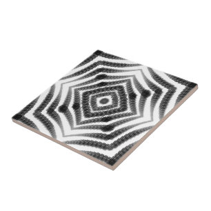 Abstrato Cobra de Pele Óssea Negra E Branca