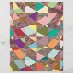 Abstrato - Colores de papel de folheto