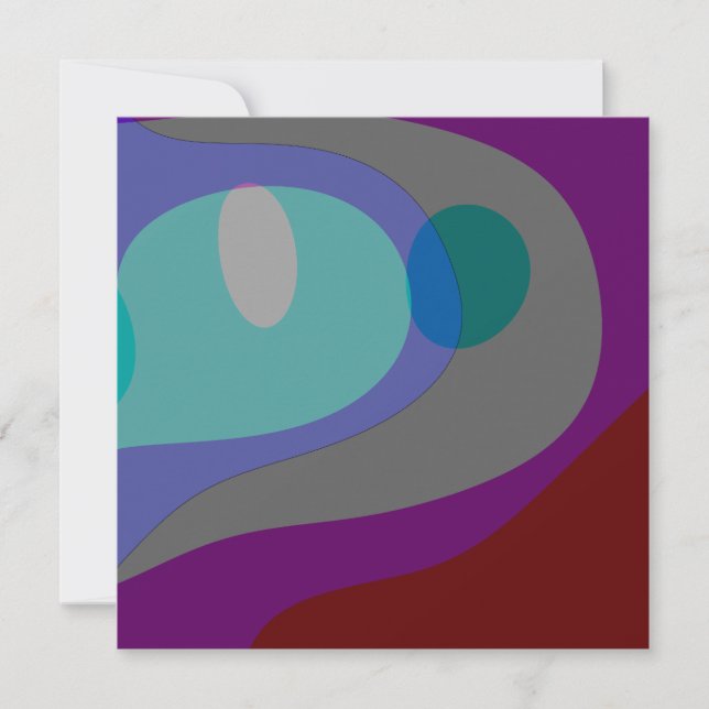 Abstrato Colorida Art 613 (Frente)