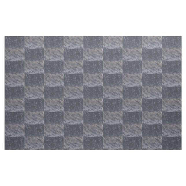 Abstrato combina cinza preta com tecido de tabulei (Fat Quarter)