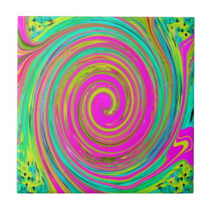 Abstrato cor-de-rosa e turquesa