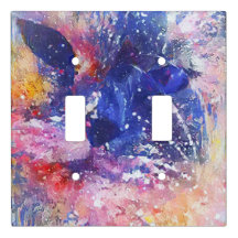 Abstrato Cósmico Cat Dreamscape