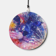 Abstrato Cósmico Cat Dreamscape