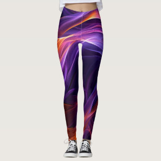 Abstrato Curvas Leggings