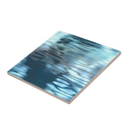 Abstrato de água azul