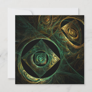 Abstrato de arte de vibrações mágicas