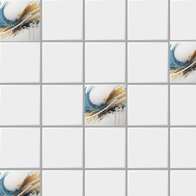 Abstrato de Azulejo cerâmico impressionante - Desi (Criador carregado)