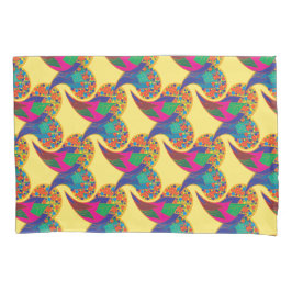 Abstrato de confete colorido Paisley Rainbow cai
