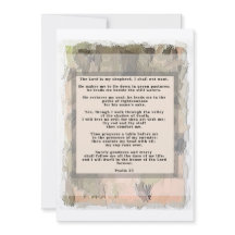 Abstrato de Convite para Salm 23º