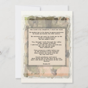 Abstrato de Convite para Salm 23º
