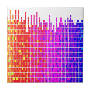 abstrato de espectro quadrado