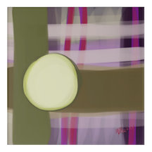 Abstrato de Expressão Contemporânea da Lua Rosa