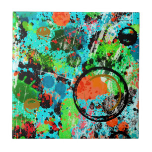 Abstrato de Grafite de Luta comida