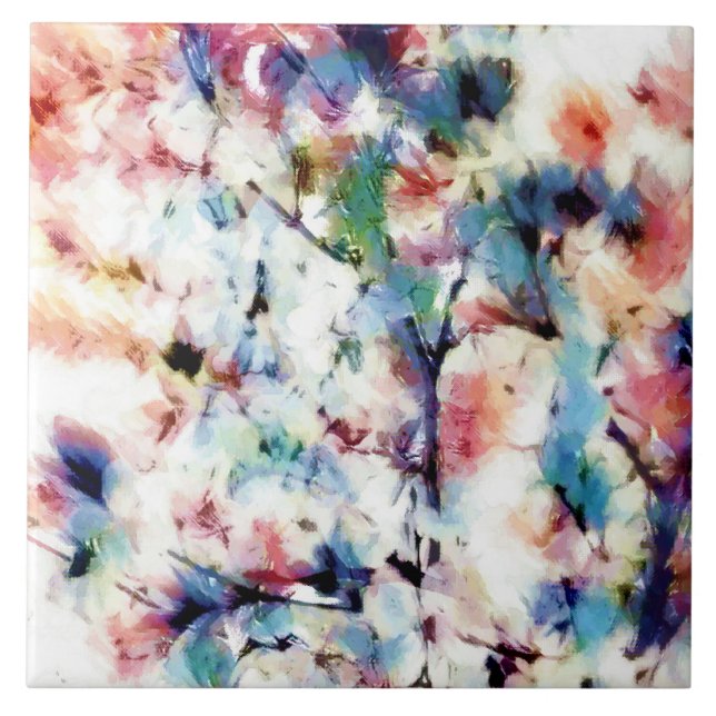 Abstrato de granito de mármore de pincel moderno (Frente)