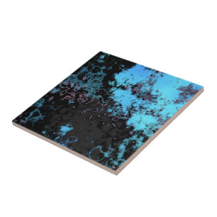 Abstrato de mármore azul, Cinza e roxo