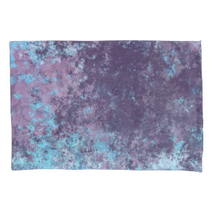 Abstrato de mármore azul, rosa e roxo