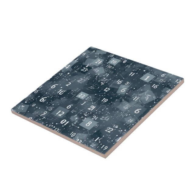 Abstrato de Números de Matemática (Lateral)