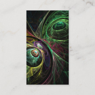 Abstrato de Olho para Olho Cartão de visita