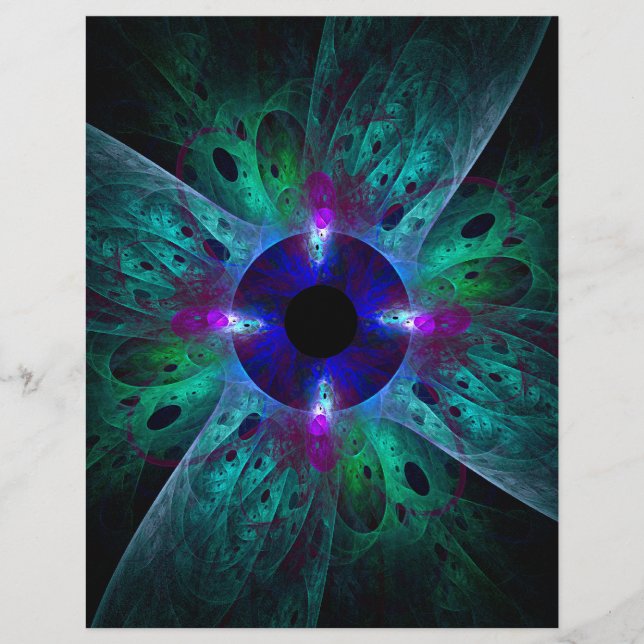 Abstrato de Olhos (Frente)