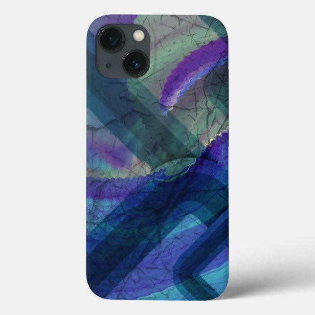 Abstrato de Paisagem Industrial Galaxy 4 case (Verso)
