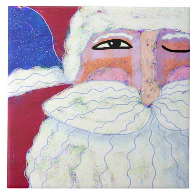 Abstrato de Papai noel (Frente)