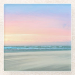 Abstrato de pôr do sol na praia em Haia