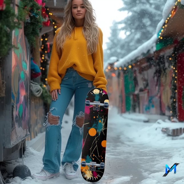 Abstrato de Skate de expressionismo a frio (Criador carregado)