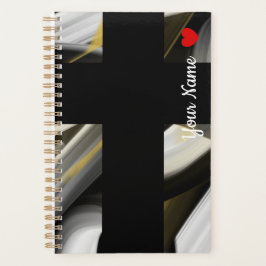 Abstrato de Tendência do Planejador Arte Preta Dou