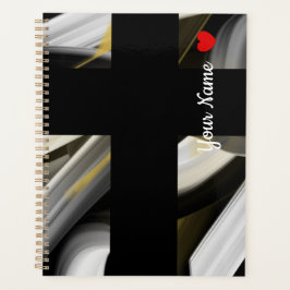 Abstrato de Tendência do Planejador Arte Preta Dou