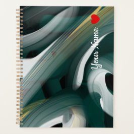 Abstrato de Tendência do Planejador Arte Preta Ver