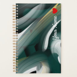 Abstrato de Tendência do Planejador Arte Preta Ver