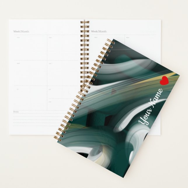 Abstrato de Tendência do Planejador Arte Preta Ver (Exibição)