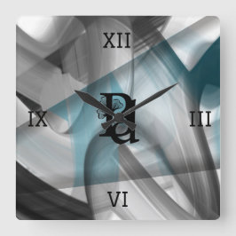 Abstrato de Tendência do Relógio de Parede para Ca