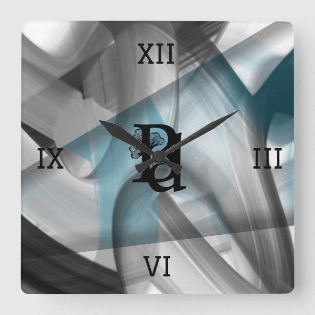 Abstrato de Tendência do Relógio de Parede para Ca (Frente)