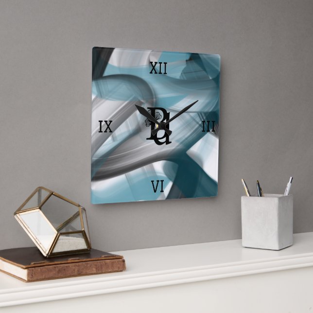 Abstrato de Tendência do Relógio de Parede para Ca (Escritório)
