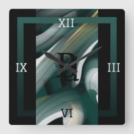 Abstrato de Tendência Interior do de Relógio de Pa