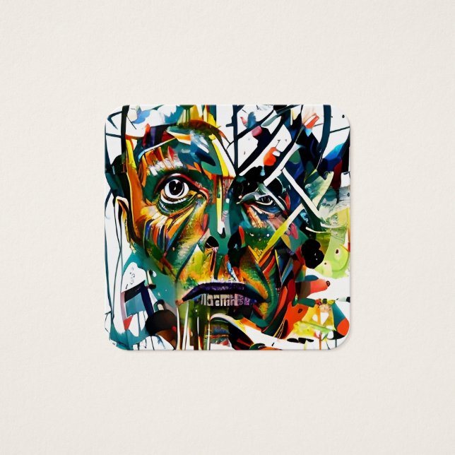 Abstrato de uma alienígena (Frente)