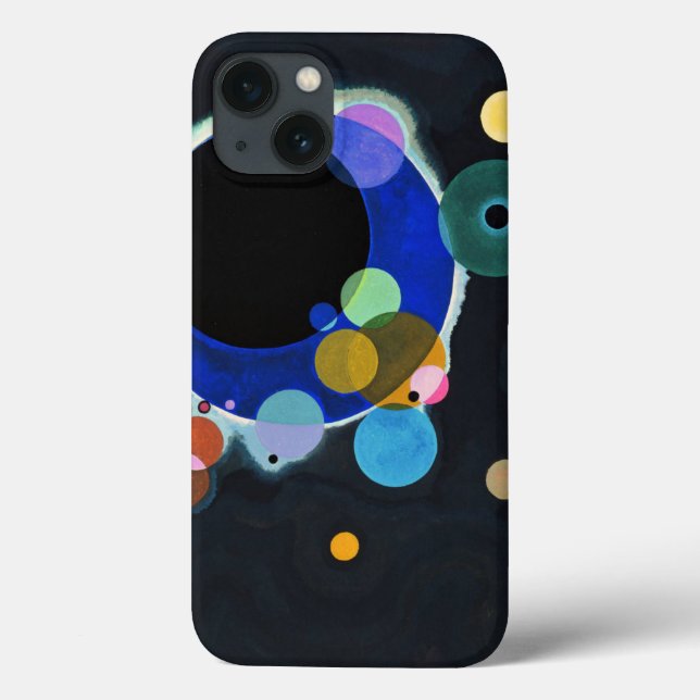 Abstrato de Vários Círculos do Kandinsky (Verso)