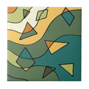 Abstrato de vintage com mão design