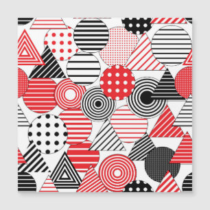 Abstrato de Vintage: Pontos e faixas