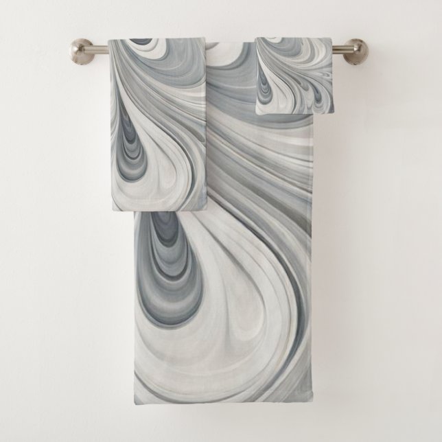 Abstrato deixa 2 toalhas de banho (Insitu)