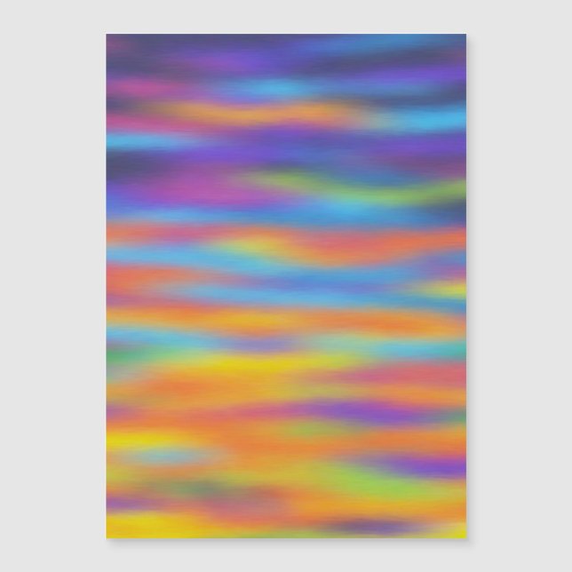 Abstrato Desert Sunset Sky (Frente)