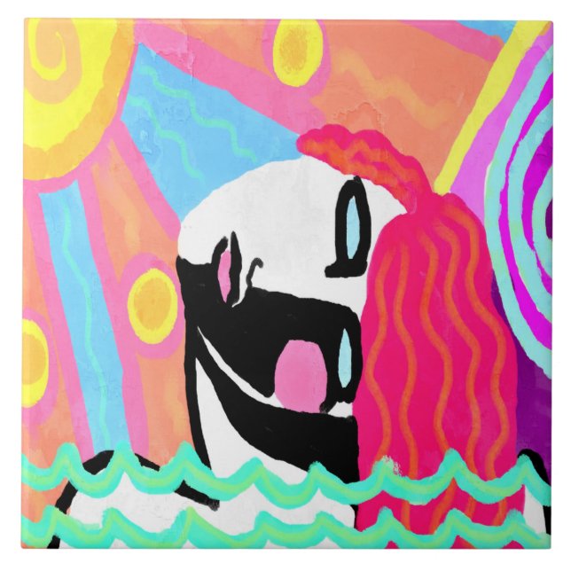 Abstrato digital de aquecimento de Verão (Frente)