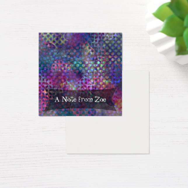 Abstrato Digital de multicores personalizadas (Mesa)