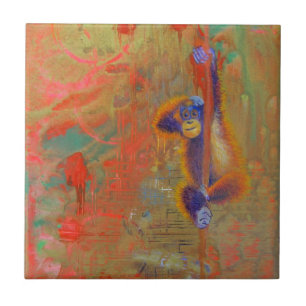 Abstrato do orangotango