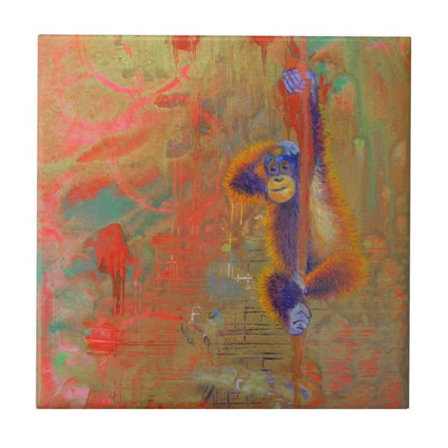 Abstrato do orangotango (Frente)