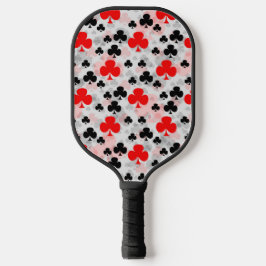 Abstrato do Red Black Clover Club - Padrão Design