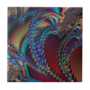 Abstrato do Técnico Gótico de Dragões Fractais