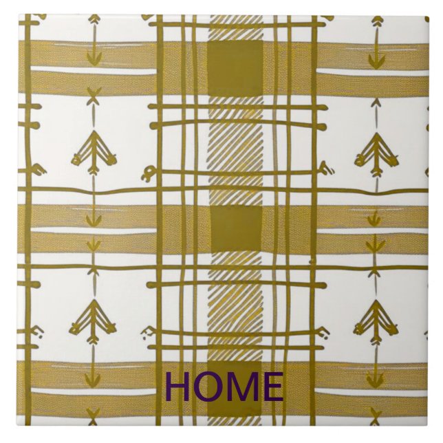 abstrato Dourado e branco (Frente)